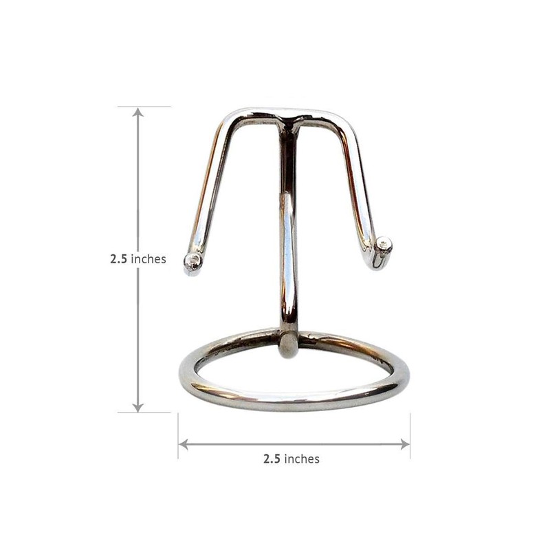 Cremation Urns Ashes Set Of Two Heart Keepsake Stands (Silver)