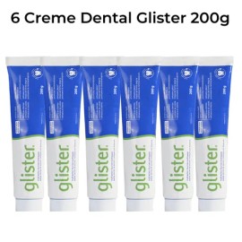 Glister Higiene Bucal Pasta de dientes Kit 6 200g
