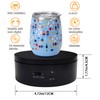 YVV Motorized Rotating Display Stand,Turner Cup Platform for Epoxy Glitter