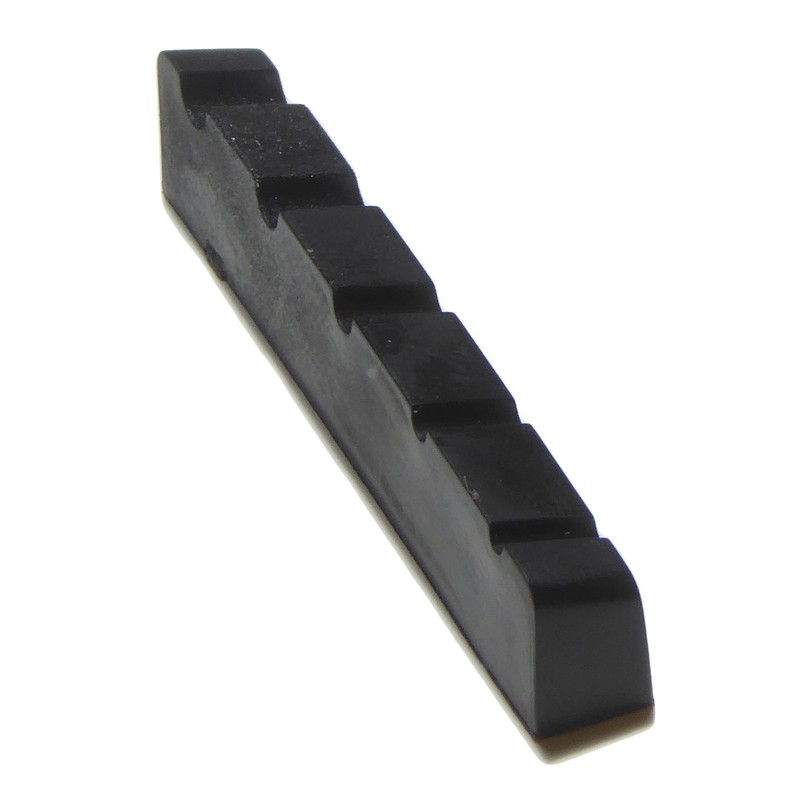 Bass guitar nut 5 string 45mm x 6mm black graphite