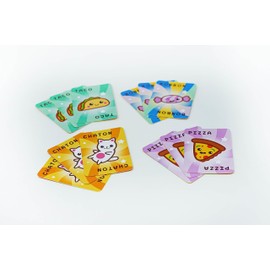 Blue Orange - Taco Kitten Pizza – board game, ideal for fun with family or friends in the evening – for 2 to 6 players – board game and speed – card game – from 4