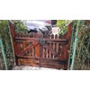 MLHpeak T-Strap Shed Hinge Gate Strap Heavy Duty Hinge Door