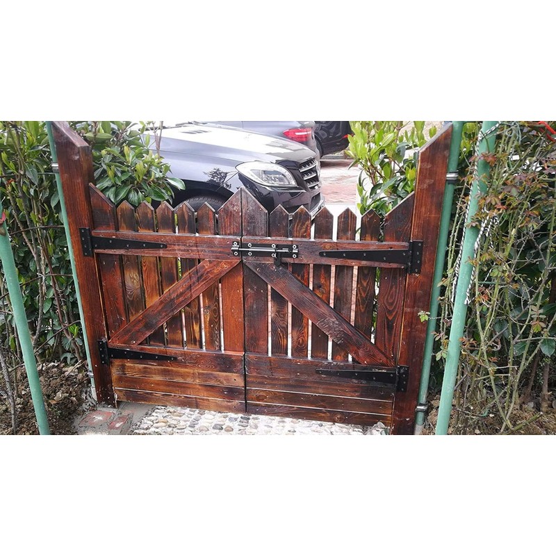 MLHpeak T-Strap Shed Hinge Gate Strap Heavy Duty Hinge Door