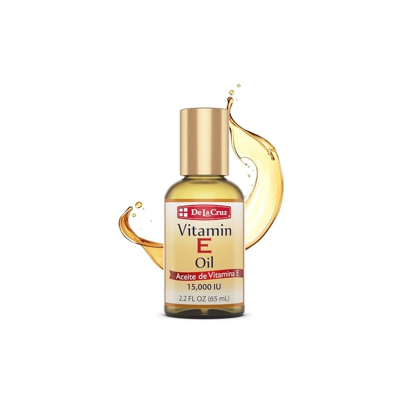 De La Cruz Vitamin E Oil, 2 Ounce