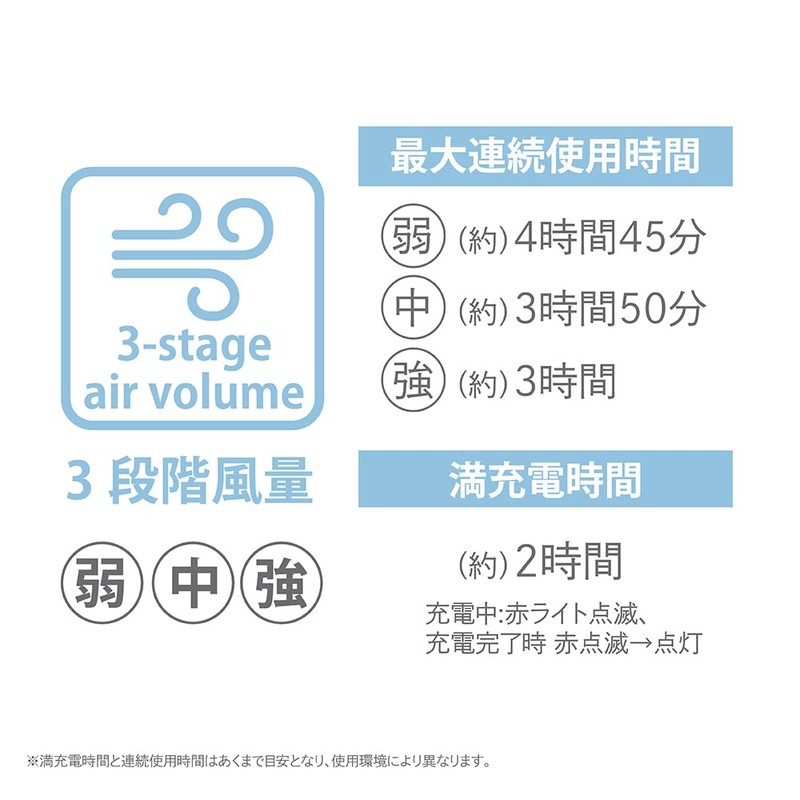 clear handy fan purple