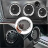 X AUTOHAUX Pack of 2 Car Speakers Grill Cover Round