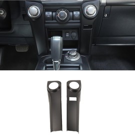 JeCar for 4Runner Interior Trim Center Console Dash Air Conditioner Control Panel Cover Compatible with 2010-2023 Toyota 4Runner (Matte Black)