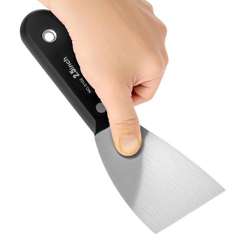 QWORK® 7-Piece Stainless Steel Wallpaper and Paint Scraper Tool Set