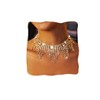 JAKAWIN Diamond Choker Necklace Gold Sparkly Rhinestone Porm Jewelry for