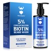 MistySprite 5% Biotin Beard Shampoo for Men, Thickening & Volumizing