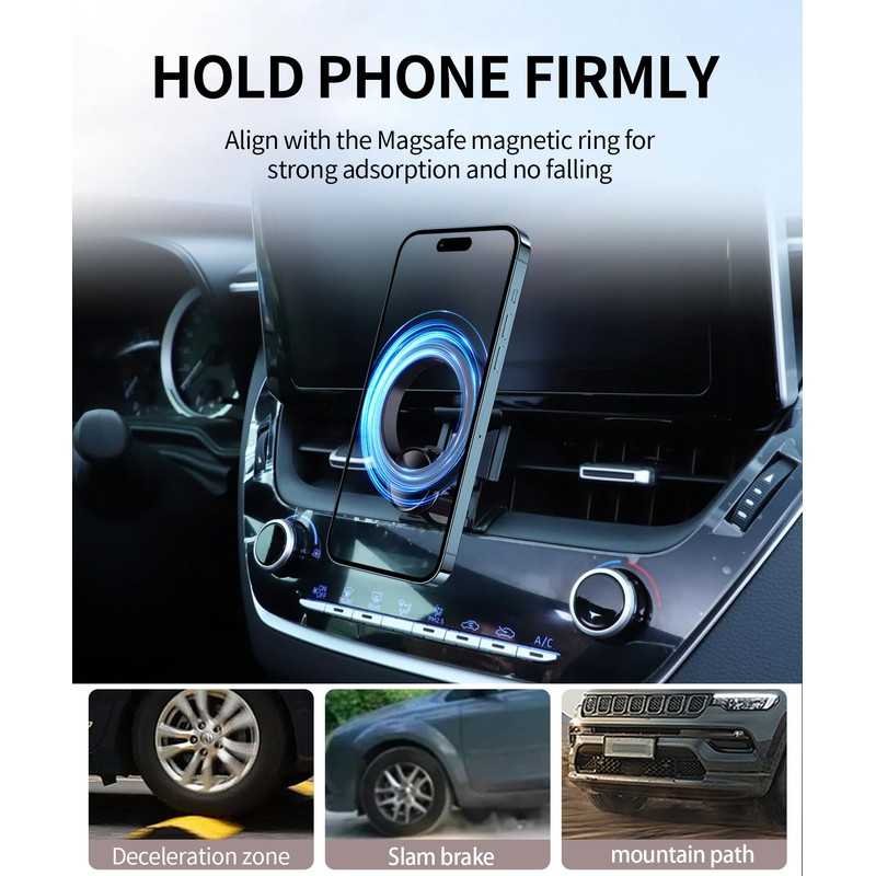 MaserWeller Car Phone Holder for Toyota Corolla 2020-2026 / Corolla