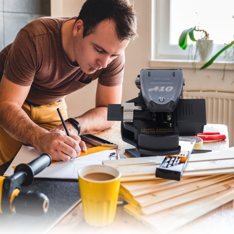 Fiber Cleaver Tool Kit Optical Cutter High Accuracy Cold Welding