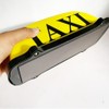 ABUKALIXIN USB Rechargeable LED Car TAXI Sign Top Light Yellow