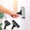 Swpeet 2 Pack Black Rubber Roller, Brayer Roller, Hard Rubber,