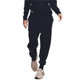 NAADAM Womens The Off-Duty Cashmere Jogger, Navy, M