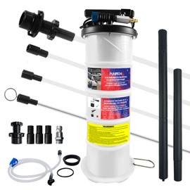 Punmew 6.5L Oil Extractor Pump Pneumatic/Manual Oil Extractor for Automotive Fluids Vacuum Evacuation