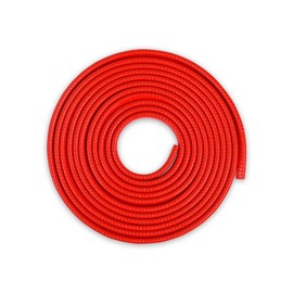 Tuokay 32.8ft 10m Car Door Protectors without Stick, Rubber Covered U Shaped Spring Steel Edge Protection Strip, Door Edge Trim Strip (Red)
