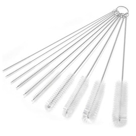 Long Straw Brush, Nylon Pipe Tube Cleaner 8.2ihch 13 Different Diameters Set of 13