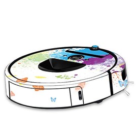 MightySkins Skin Compatible with iRobot Roomba i7 Robot Vacuum - Splash of Color | Protective, Durable, and Unique Vinyl Decal wrap Cover | Easy to Apply, Remove, and Change Styles | Made in The USA