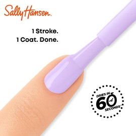 Sally Hansen Insta-Dri Nail Polish | Quick Dry, Long Lasting, Streak-Free Shine | Opaque, Shimmery | 65 Lavish Lilac | Iridescent Lavender Nail Color