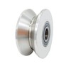 3in V Groove Wheel Stainless Steel Rolling Gate Wheels Slide