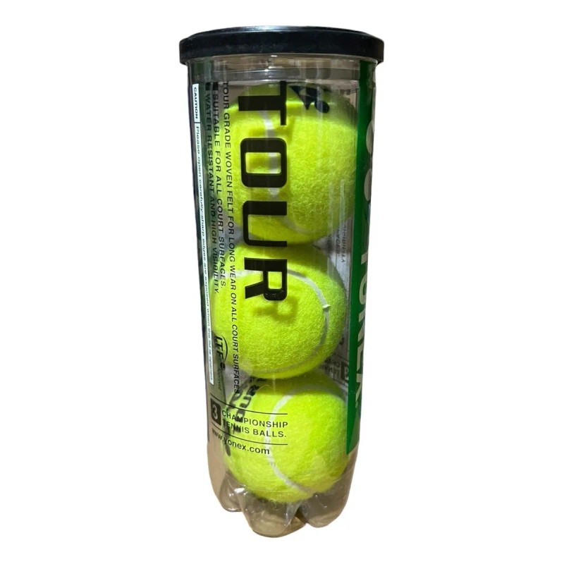 Pelota De Tenis Yonex Tour Nivel Del Mar Bote C/3