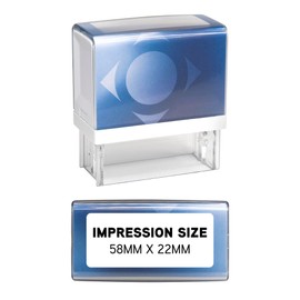 I Certify This is A True and Complete Copy of The Lasting Power of Attorney Self Inking Stamp - Black Ink - 58mm x 21mm