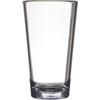 Carlisle FoodService Products Alibi Round Glass Clear Glass for Restaurants,