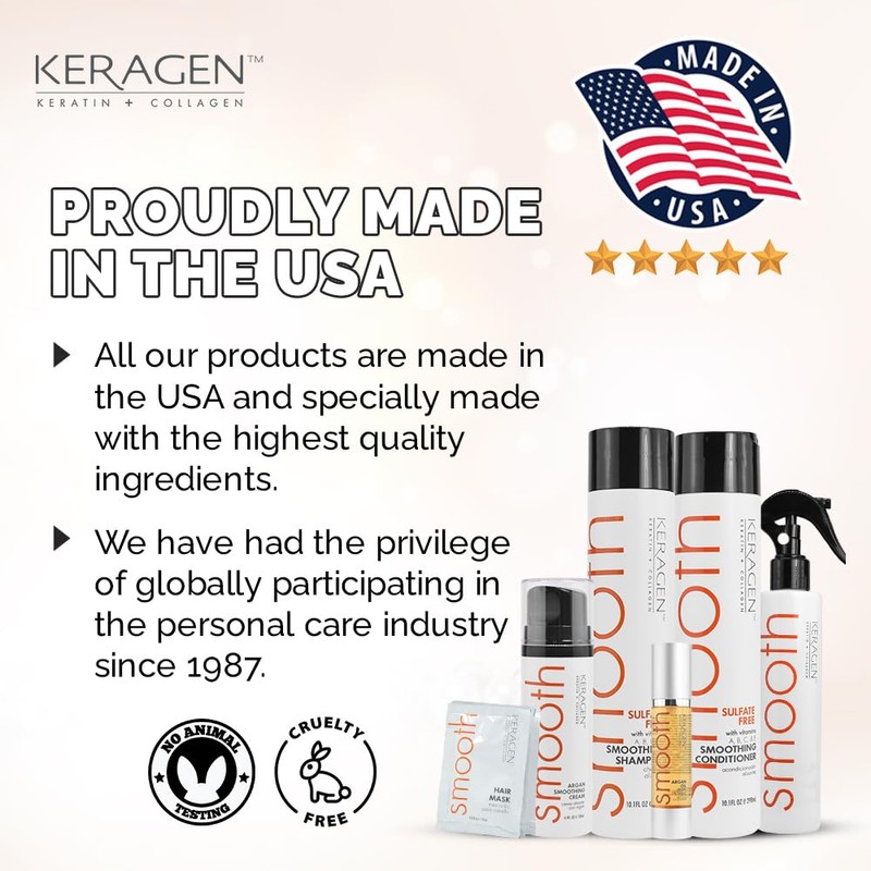 KERAGEN - Hair After Care And Styling Kit - Nourishes