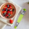 Luckious Adjustable Dual Purpose Plastic Measuring Spoon,Dual Head Design with