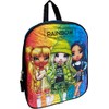 Fast Forward Rainbow High 11" Mini Backpack (Black-Blue)