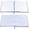Eccolo Desk Size Recycled Journal Notebook, Embossed Hardcover, 256 Ruled