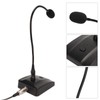 Gooseneck Condenser Microphone Professional 6.35mm Desktop Wired Microphone for Broadcasting