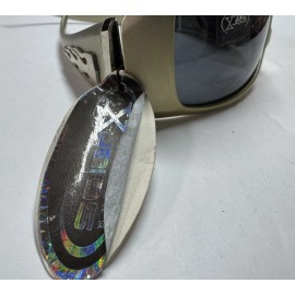 Mens Solar X UV400 Sunglasses w/Greenish Gun Metal Frame Vintage