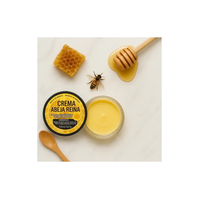 Queen Coffe Crema Para Cara Cera Abeja Reina 60 Gr