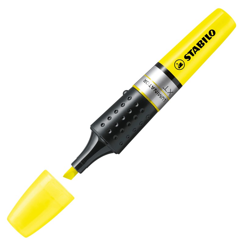 Highlighter - STABILO LUMINATOR - Pack of 1 - Yellow