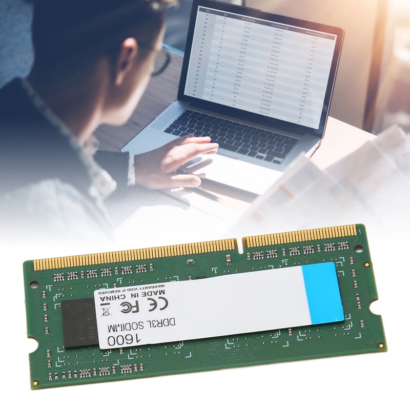 DDR3L SODIMM 1600MHz RAM 64Bits Width 204Pin Data Connection Plug