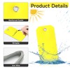 Pack of 100 Yellow Plastic Shipping Tags,with Wire Ties Plastic