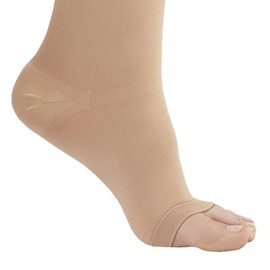 Ames Walker AW Style 201 Medical Support 20 30 OT Knee Highs Beige LG