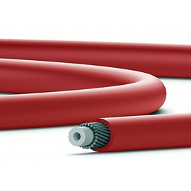 Generisch OT-SP41 Bicycle Bowden Cable Outer Cable 4 mm Teflon Red