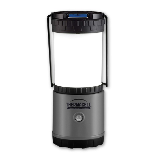 Thermacell Pathfinder Mosquito Repellent Lantern; Water-Resistant LED Lantern Camping Gear Plus Mosquito Control; 15’ Mosquito Protection Zone; DEET-free, No Spray, No Flame, No Scent, No Mess
