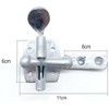3DBUYER Heavy Duty Self-Locking Garden Outdoor Lock Auto Gate Latch