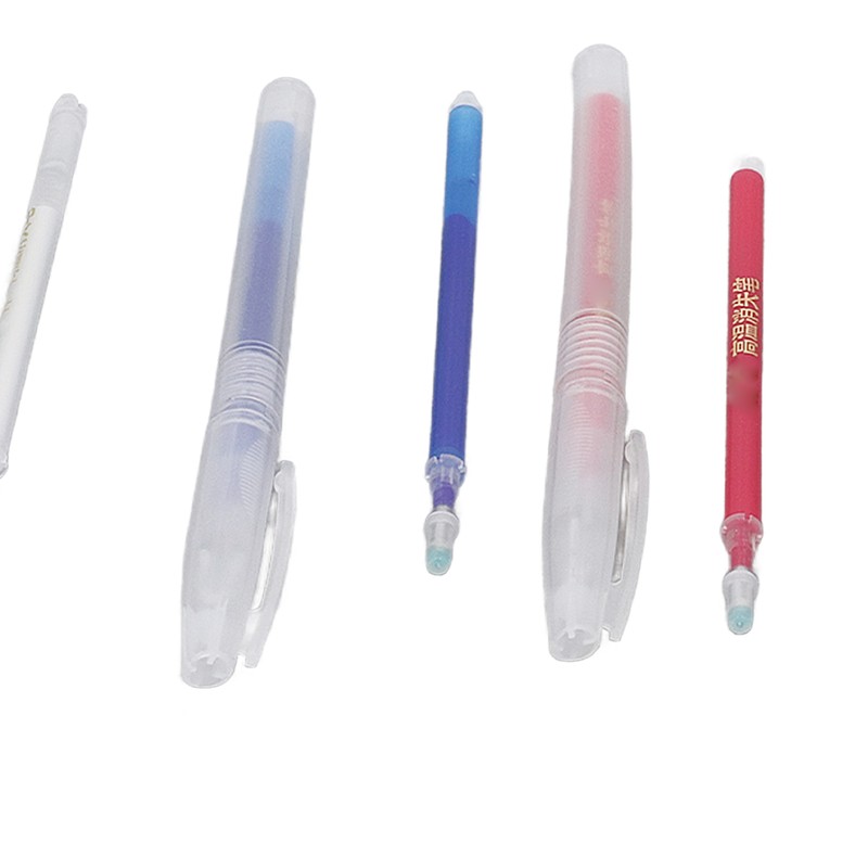 100Pcs Heat Erase Pens Erasable Smoother Writing Various Colors Fabric