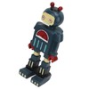 Blue Retro Robot Classic Anti Aging Robot Figurine Elaborately Crafted
