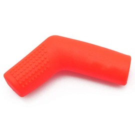 Motobiker Universal Black Rubber Motorcycle Gear Shift Cover Shifter Sock Shoe Boot Protector Covers For Kawasaki Honda Suzuki Yamaha (Red)