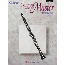 Hymns for the Master Clarinet Instrumental Play-Along Book and Audio 000841137