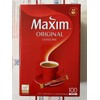 Maxim Original Coffee Mix Instant 100 Pcs Stick Instant Made in Korea
