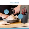 KitchenCraft Kitchen Scissors Set with Block, Multi Purpose Shears 4