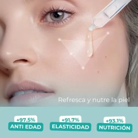 Ampolletas Acido Hialuronico Hidratante Antiarrugas Cj 30pz Momento De Aplicación Díanoche Tipo De Piel Todo Tipo De Piel                             
