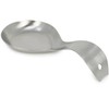 com-four® 2 x Stainless Steel Cooking Spoon Rest for Kitchen